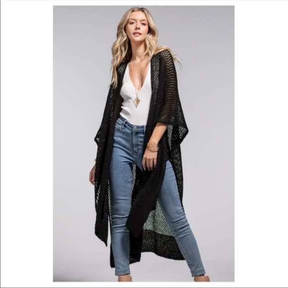 🎉 HP 🎉 3/$50 • Perfect Every Day Open Knit Kimono - Picture 3 of 7